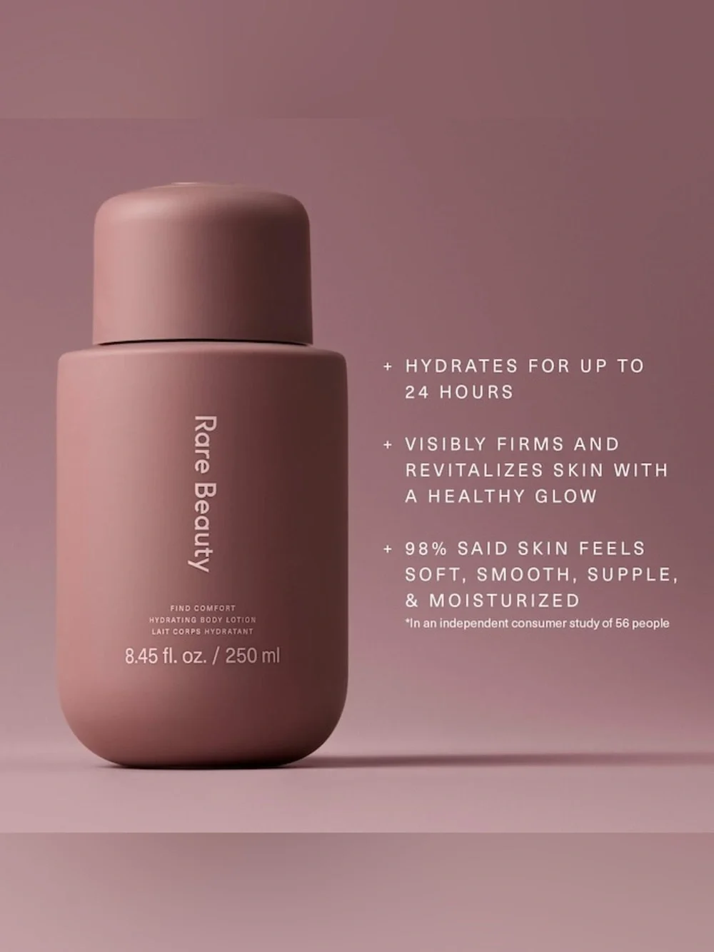 Rare Beauty Find Comfort Hydrating Body Lotion | Full Size 8.45 oz | Sealed